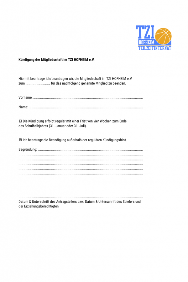 ThumbnailKündigung